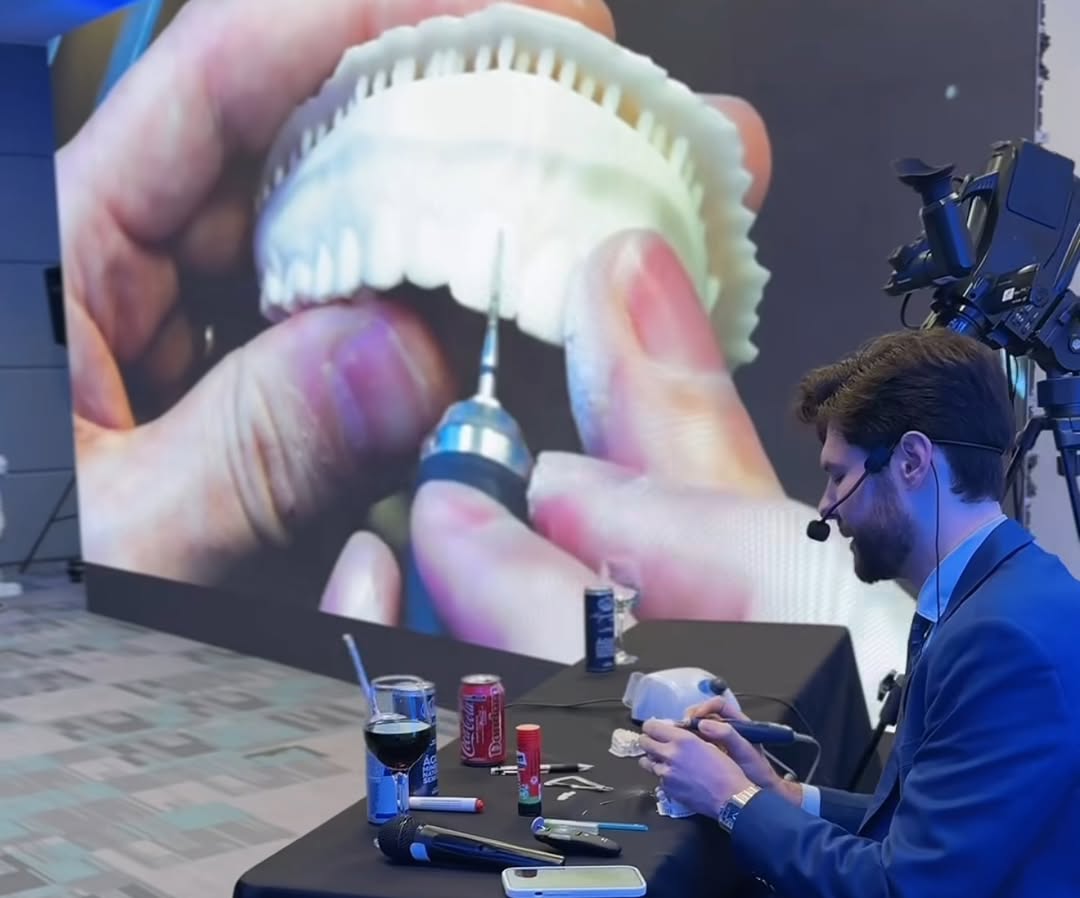 Felipe demonstrando técnica